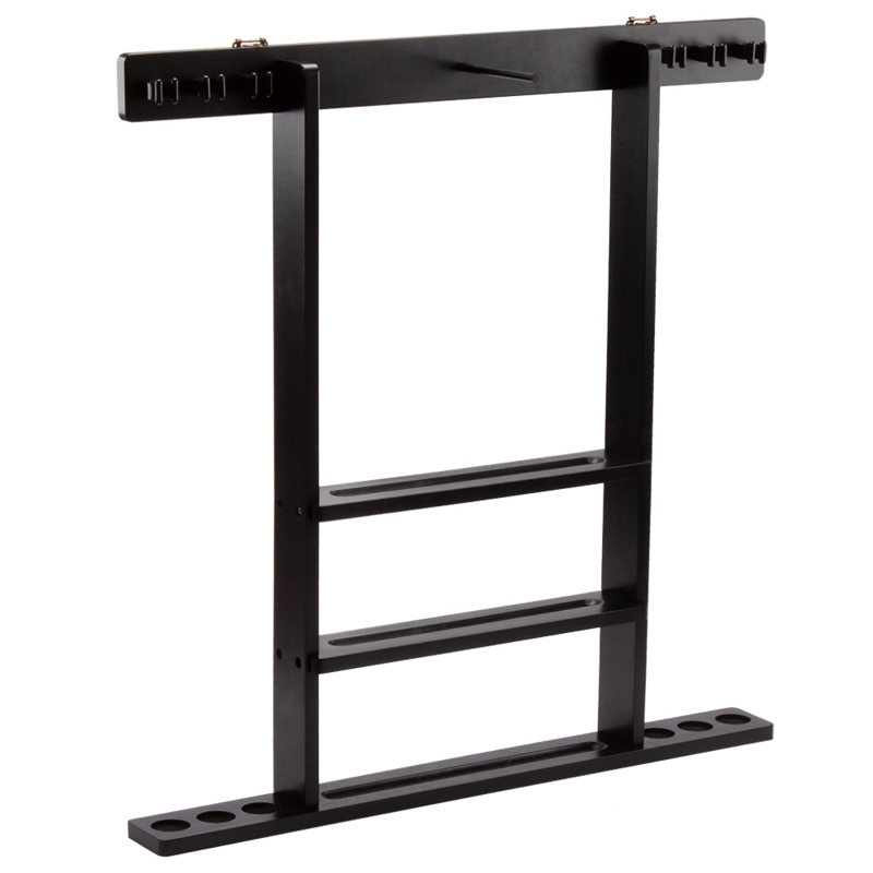 GSE Games & Sports Expert 6 Pool Cue Stick Hanging Wall Mounting Rack